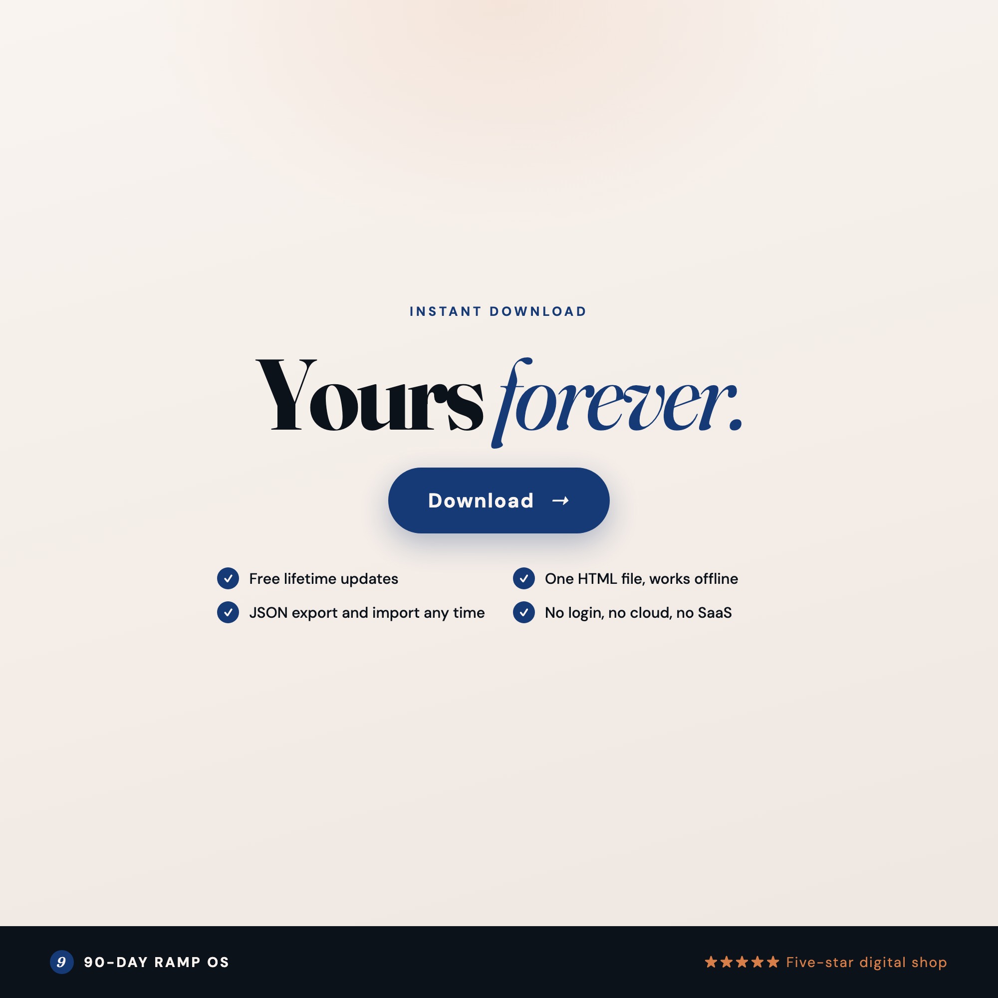 Instant download first 90 days interactive career dashboard, open in any browser, autosaves, yours forever, $25.