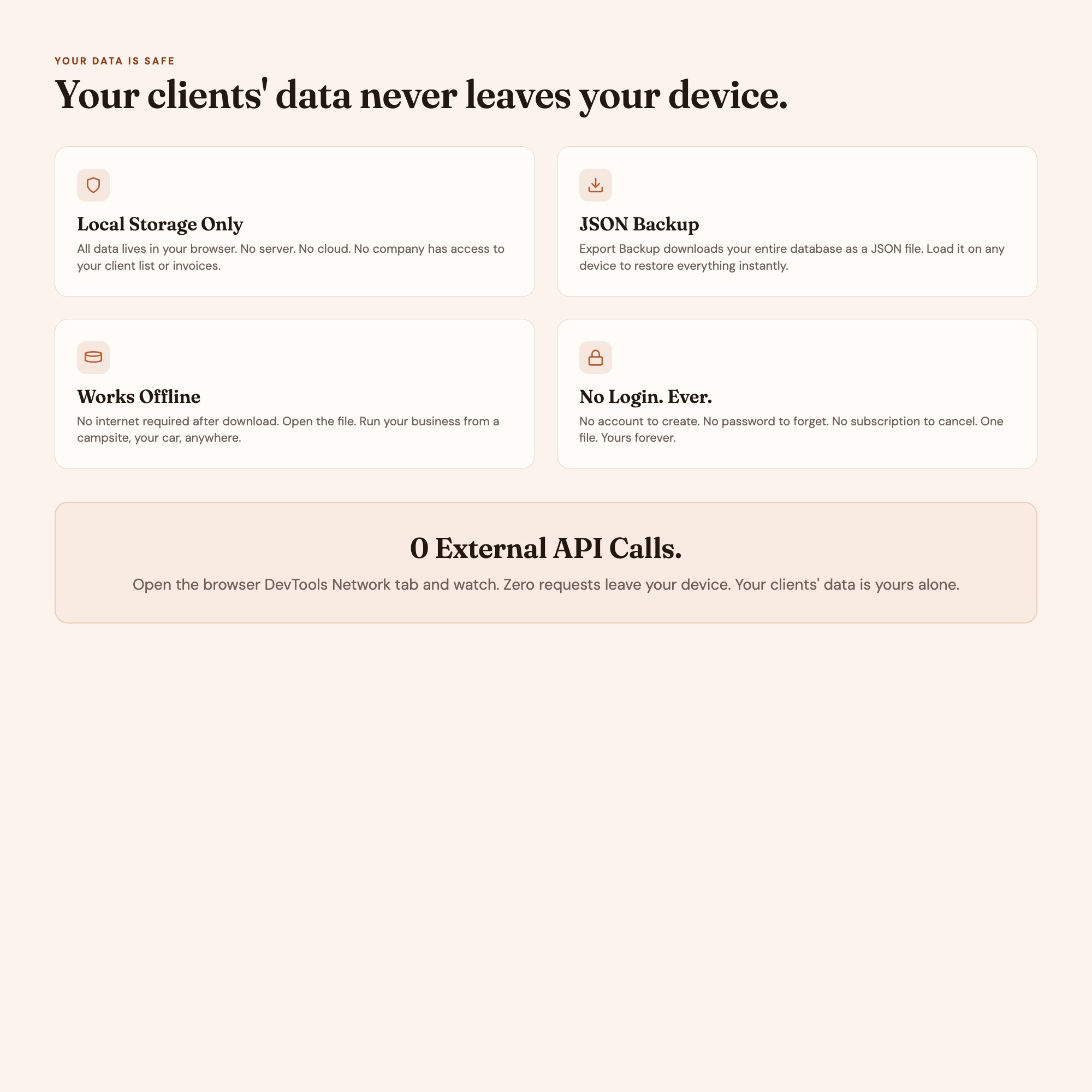 Service Business Client Booking Dashboard — image 6